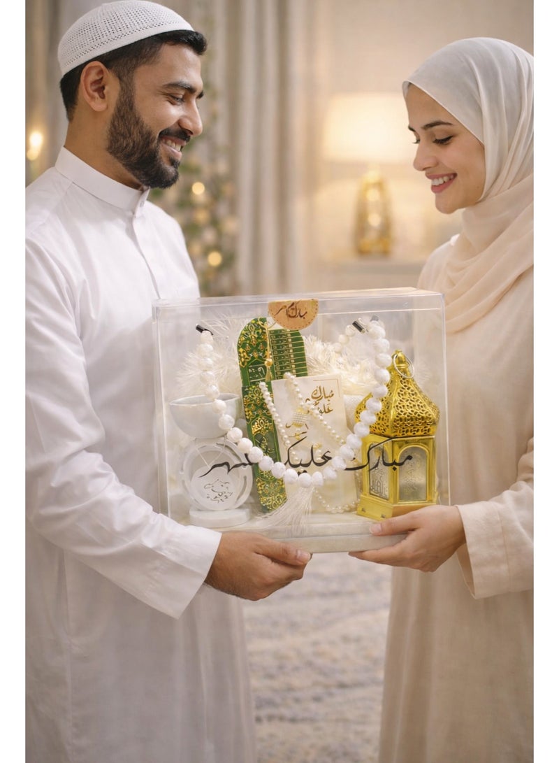 Islamic Ramadan Gift Set – Pack of 6 with Tasbih, LED Lantern &  Tasbeeh Counter - Image 3